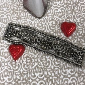 Bracelet Rhinestone and metal magnetic closer